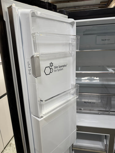 Factory second LG 506L Slim French Door Fridge GF-L570MBL - Second Hand Appliances Geebung